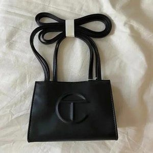 Telfar Small Black Shopping Bag